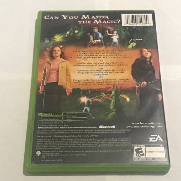 Harry Potter and the Goblet of Fire For Xbox Original - Picture 2 of 4